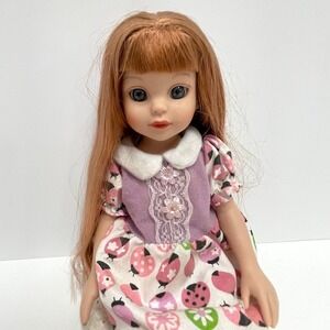 1998 Robert Tonner Doll Long Red Hair Articulating Legs 15" Betsy McCall